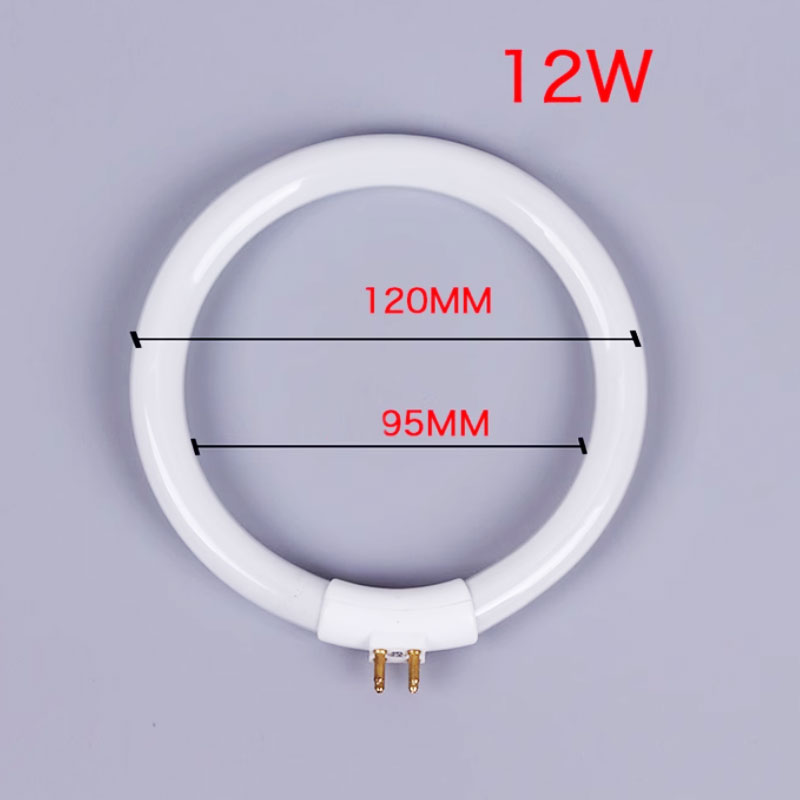 Ring Light Desk Small - Lampe annulaire fluorescente 12W, tube T4
