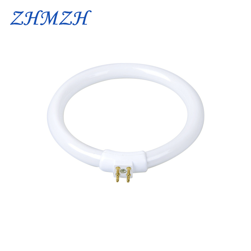 Ring Light Desk Small - ZAVENZH-Petites lampes de bureau blanches, ampoule