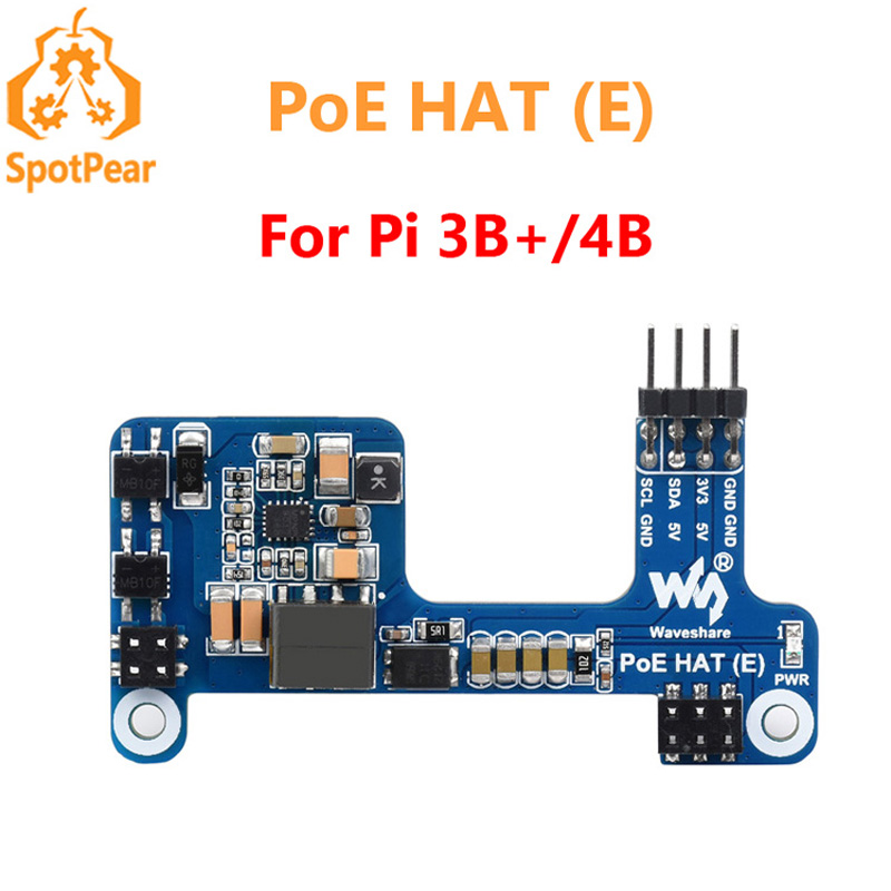 Power Over Ethernet - Raspberry Pi PoE HAT Power over