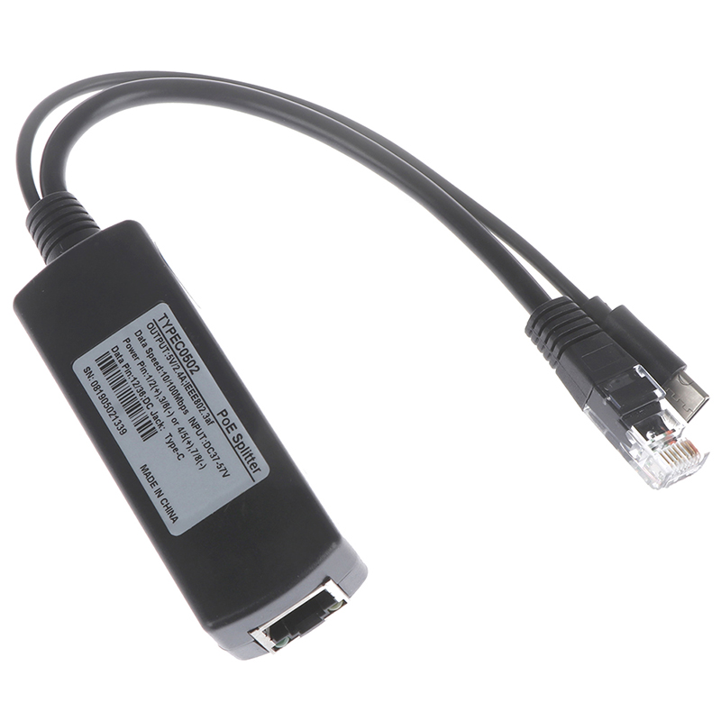 Power Over Ethernet - Répartiteur poe TYPE-c usb 48v à