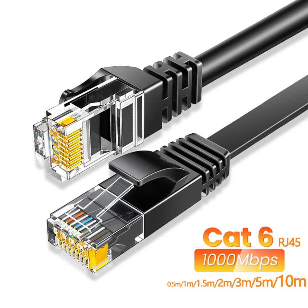 Power Over Ethernet - Câble Ethernet Cat6 Gigabit haute vitesse,