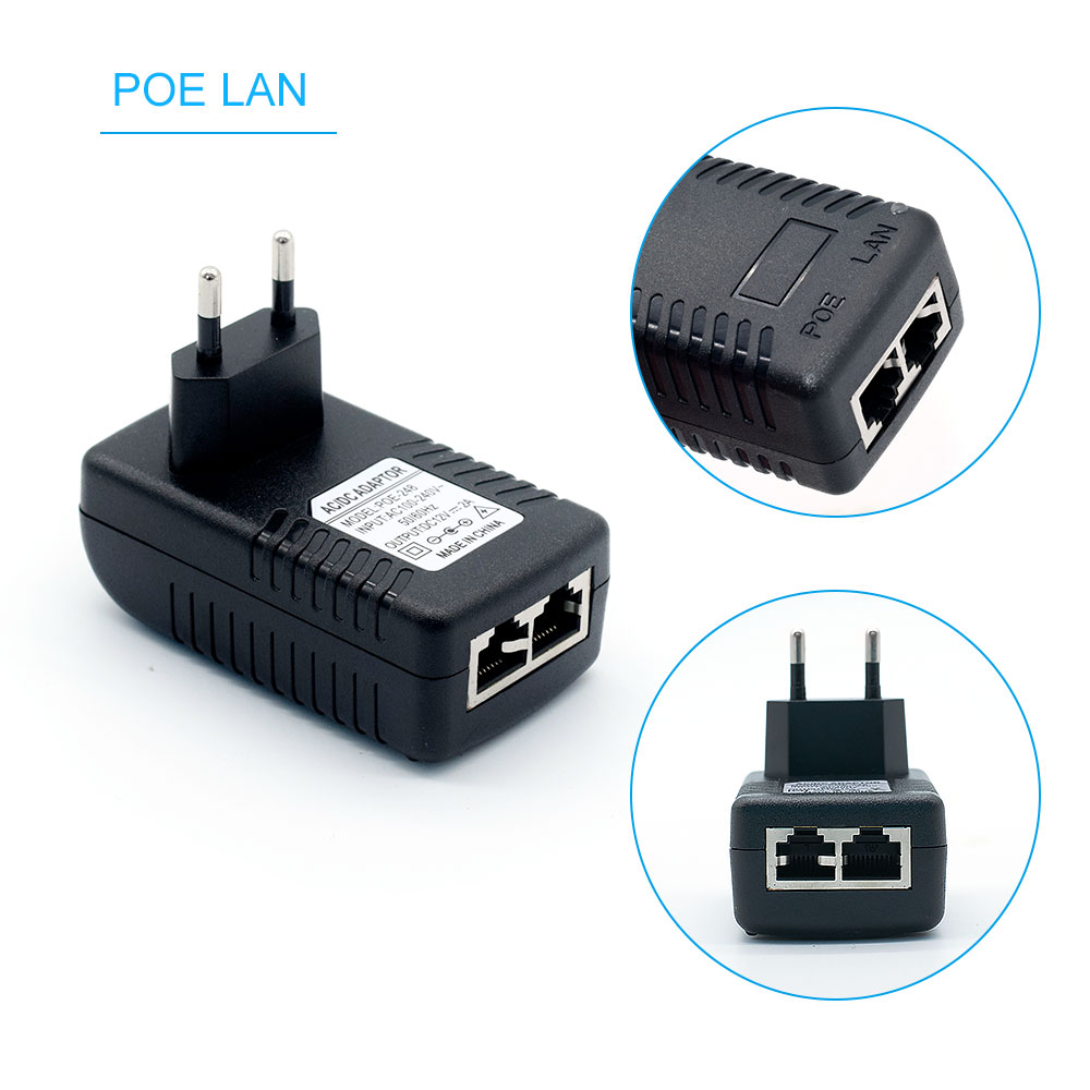 Power Over Ethernet - CCTV sécurité AC 110V-240V à DC