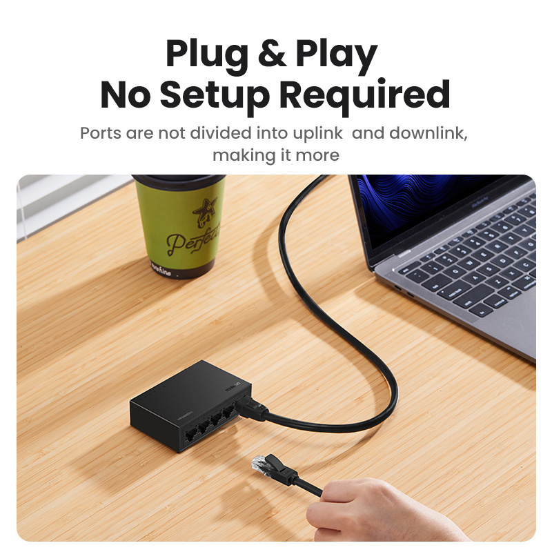 UGREEN-Mini commutateur Ethern - Power Over Ethernet avis et prix