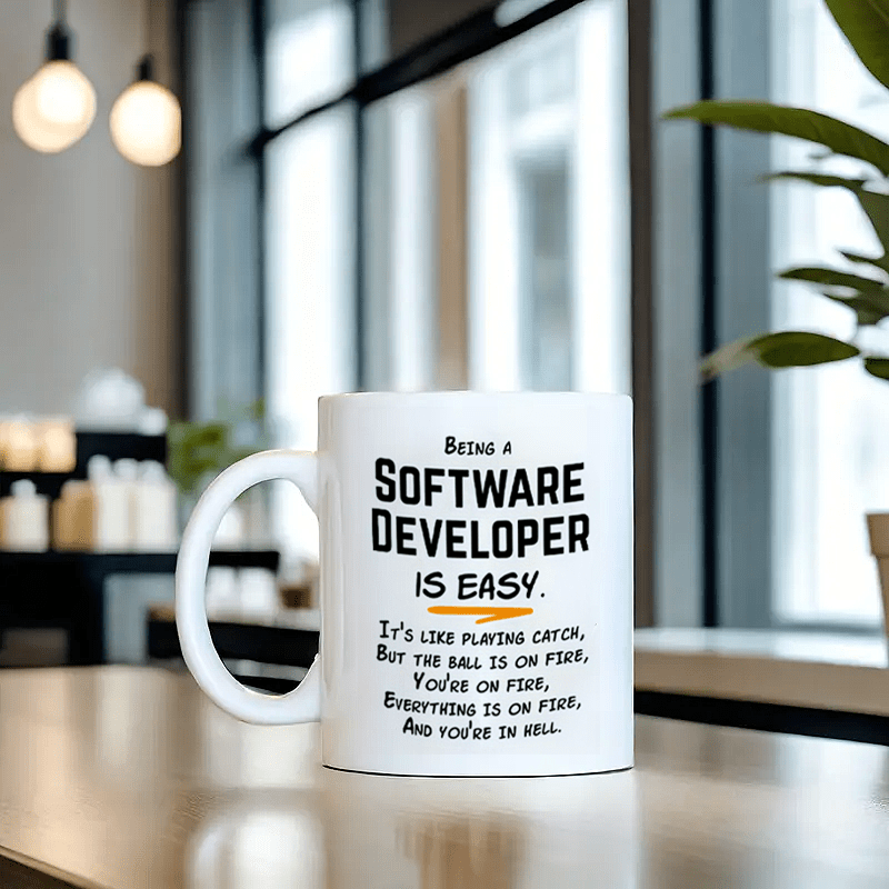 Mug en céramique 11oz avec hum - Office Tech Gifts avis et prix