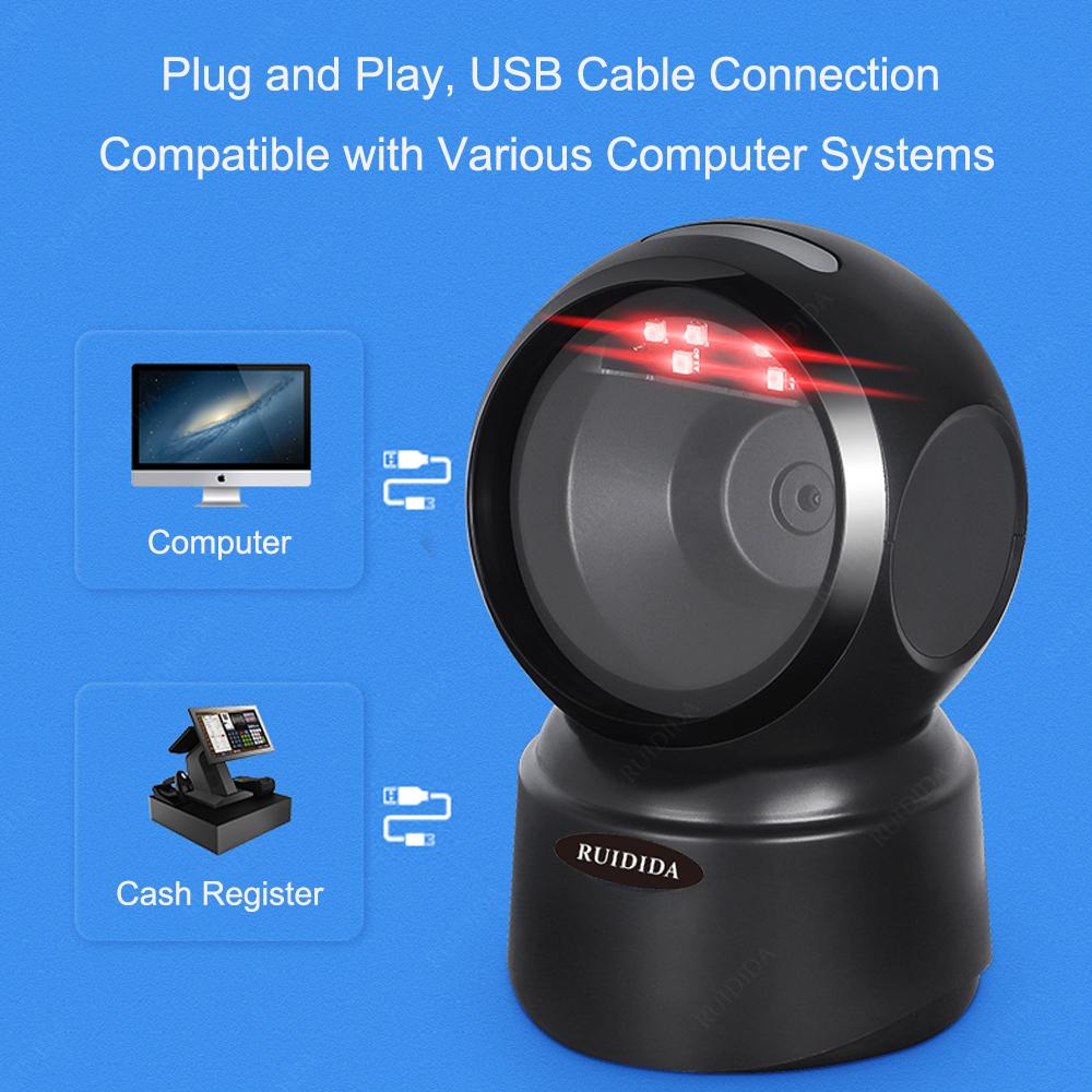 Lecteur de codes-barres 1D 2D  - Barcode Scanner 2D avis et prix