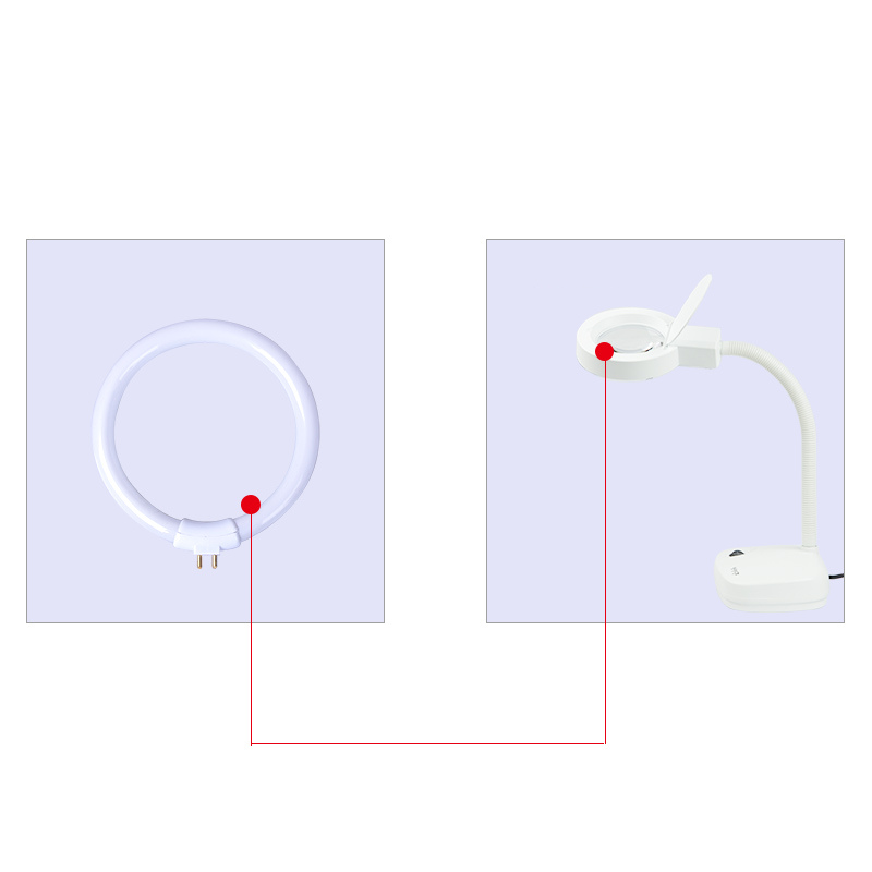 Tube annulaire rond T4 11W 110 - Ring Light Desk Small avis et prix
